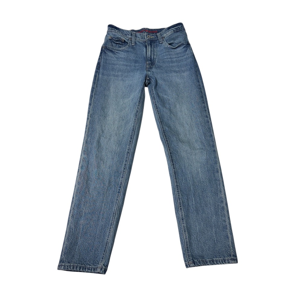 Lucky Brand Women Relaxed Straight Leg Jeans Medium Wash Denim Size 28X28